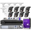 Hilook by Hikvision Sada na monitoring TurboHD, 8 kamier Hybrid Light 5Mpx, 8-kanálový rekordér - HiLook od Hikvision