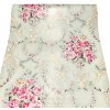 Samolepiace tapety 45 cm x 10 m IMPOL TRADE 9005, ružičky s ornamentami na zelenom podklade, Samolepiace tapety
