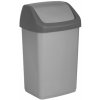 Curver Odpadkový kôš SWING 15L, sivý