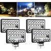 4 x Pracovná LED lampa 108W HALOGÉN REFLEKTOR VÝSTRAŽNÉ SVETLO