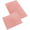 Bellatex Sada Kúpeľňových predložiek bez výkroja BANYGOLD ružová, 60 x 100, 60 x 50 cm