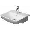 Duravit ME by Starck Zápustné umývadlo, 55x46 cm, 1 otvor na batériu, matná biela 0378553200