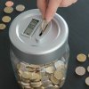 ISO Pokladnička s digitálnym počítadlom Euro mincí