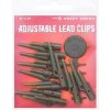 ESP závesky Adjustable Lead Clip Kits-Weedy Green