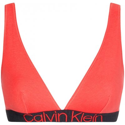 Calvin Klein punch pink color unlined triangle podprsenka