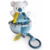 Plyšová koala s melódiou Yoca le Koala Music Box Doudou et Compagnie modrá 20 cm v darčekovom balení od 0 mes