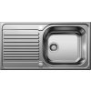 Jednokomorový drez Blanco TIPO XL, strieborná oceľ