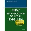 New introduction to legal english volume I revised ed - Chromá Marta
