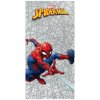 Carbotex · Bavlnená plážová osuška Spiderman - motív Pavučina - 100% bavlna - 70 x 140 cm