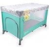 cestovná postieľka LO-SUIZE pre deti - turquoise scandi (tyrkysová)