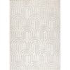 Najkoberce SANTO SIZAL 0537 geometrický, biely 120x170 cm