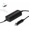 TRX Akyga napájací adaptér do auta/ 19,5V/ 3,34A/ 65W/ 7,4x5,0mm + pin/ pre notebooky Dell/ HP/ Compaq