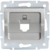 Kanlux LOGI Adaptér dátovej zásuvky 1xRJ45 - strieborný 25928