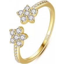 Linda's Jewelry Strieborný prsteň Lúčne Kvety Ag 925/1000 IPR137-UNI Veľkosť: Univerzálna