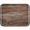 Cambro Servírovacia tácka Capri, Cambro, tmavý dub, Tmavé drevo, 330x430mm