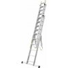 Rebrík Strend Pro DP 3x10, Alu, EN 131 max. 5.72 m, BASIC