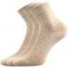 Ponožky LONKA Fiona beige 3 páry 39-42 115154