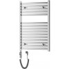 Mexen Helios, elektrické vykurovacie teleso 800x600 mm + vykurovacia tyč 600 W, chrómová, W103-0800-600-2600-01