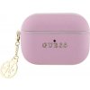 Guess Saffiano 4G Charm puzdro pre AirPods Pro 2, ružové 57983129998