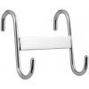 Novaservis Dvojitý hák na vykurovací rebrík, chróm 6001,0
