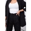 Fashionweek Talianska súprava elegantného saka s nohavicami K80172B Farba: Čierna, Veľkosť: Universal
