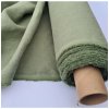 EVEI Ľanová látka praná zelená (205 cm šírka)