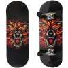 MalPlay DREVENÝ SKATEBOARD LEV PRE DETI ABEC-5 KOLIESKA 50mm DĹŽKA 77 cm