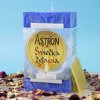 Sviečka želania Astron - hranol 11 cm, Modrá