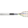Digitus Patch kabel CAT 5e SF/UTP s kroucenou dvojlinkou, surovýPropojovací kabel CAT 5e SF-UTP, surový, délka 305 m, papírová