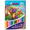 Blok farebných papierov A4 - Spyro