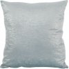 Jemne modrá zamatová obliečka na dekoračný vankúš s jemným leskom Šírka 45 cm | Dĺžka 45 cm modrá