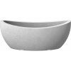 Scheurich Žardiniera Wave Globe Oval Stony Grey 58 x 24 x 23 cm