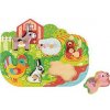 Janod Vkladacie puzzle s úchytkou Farma