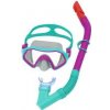 Bestway 24025 Okuliare so šnorchlom na potápanie, ružové