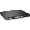 Zyxel XS3800-28, 28-port 10GbE L2+ Switch, MultiGig, 12x 10G Copper, 8x 10G dual pers., 8x 10G SFP+. Dual PSU