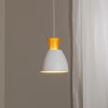 BEGA Závesné LED svietidlo Studio Line 51277, biela/mosadz, Ø 20 cm