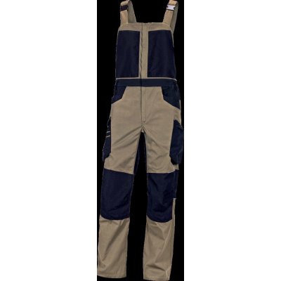 Delta plus Pracovné nohavice na traky M5SA2 Béžová Čierna