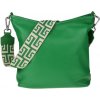 NovaKabelka.sk Amalia Verde IV kožená talianska crossbody kabelka zelená