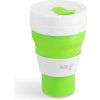 Skládací silikonový hrnek NILS Camp NC4103 600ml světle zelený