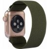AppleKing nylonový navliekací remienok pre Apple Watch Ultra 49mm / 46mm / 45mm / 44mm / 42mm - olivový - možnosť vrátiť tovar ZADARMO do 30tich dní
