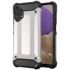 MG Hybrid Armor plastový kryt na Samsung Galaxy A32 5G, strieborný
