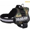 Julius-K9 silový postroj XL/2: 71-96 cm/50 mm - maskáčový