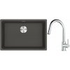 Súprava granitový drez Franke Maris 125.0716.376, kuchynská batéria Franke Lina 115.0693.229