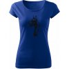 T-ričko Doberman dámske tričko Farba trička: Kráľovská Modrá, Veľkosť: L