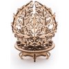 Ugears 3D dřevěné mechanické puzzle Květina