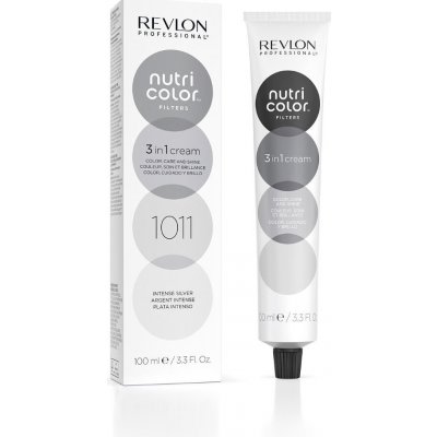 Revlon Nutri Color Filters Barevná maska na vlasy 1011 Intense silver 100 ml