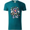 Lukostreľba komiks - Tričko z organickej bavlny - 2XL ( Petrolejová )