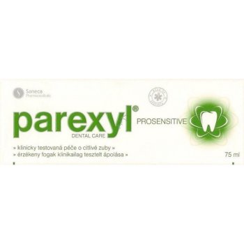 Parexyl Prosensitive zubná pasta s fluórom pre citlivé zuby 75 ml