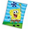 Detská deka Sponge Bob Zábava v Mori 130x170 cm