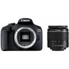 Digitálny fotoaparát Canon EOS 2000D + EF-S 18-55 mm f/3,5-5,6 DC III (2728C002)